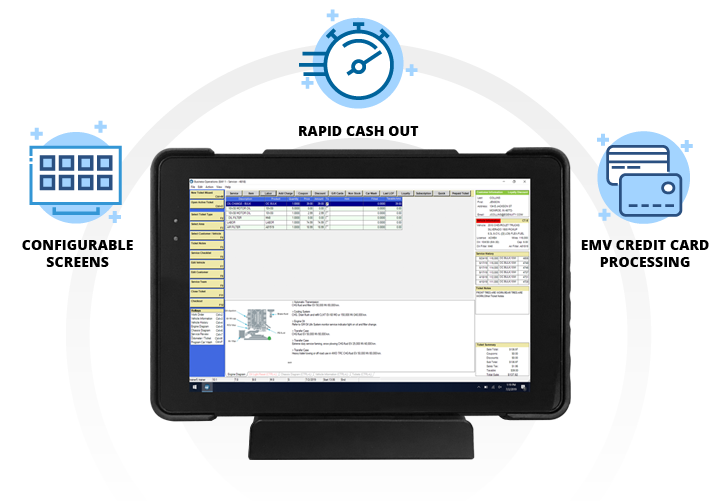 Quick Lube POS System Automotive Lube POS Software Fast Lube POS