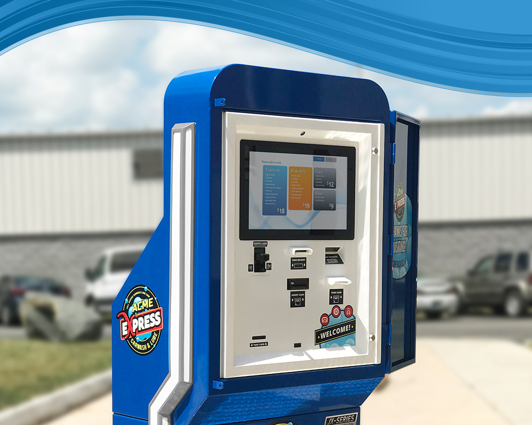 EGenuity JX Series Car Wash Pay Station